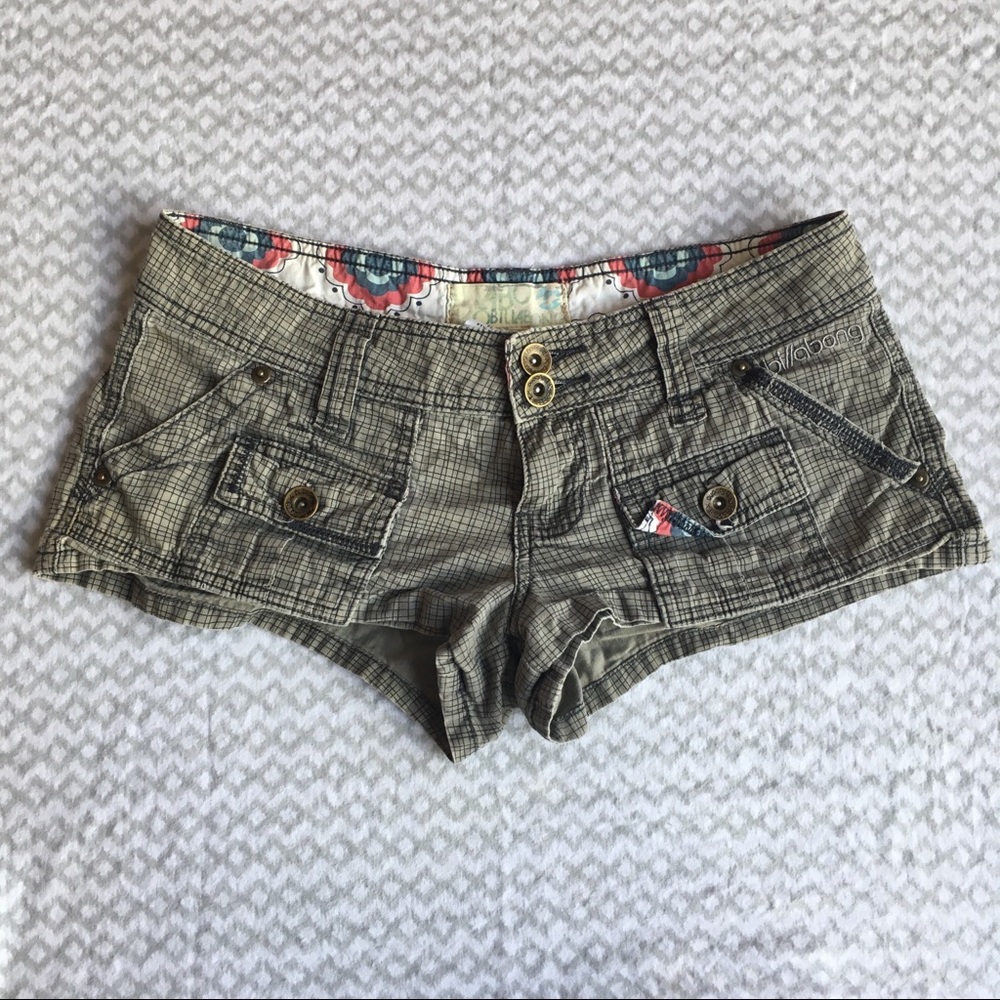 Billabong Striped Shorts Size 1